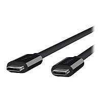 Belkin 3ft/1m Thunderbolt 3 Cable - (USB-C to USB-C) M/M, 60W, 20Gbps