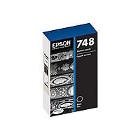 Epson 748 - black - original - ink cartridge