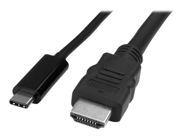 StarTech.com USB C to HDMI Cable - 3 ft / 1m - USB-C to HDMI 4K 60Hz - USB Type C to HDMI - Computer Monitor Cable