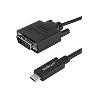 StarTech.com 3ft (1m) USB-C to DVI Cable - USB Type-C to DVI Adapter Cable