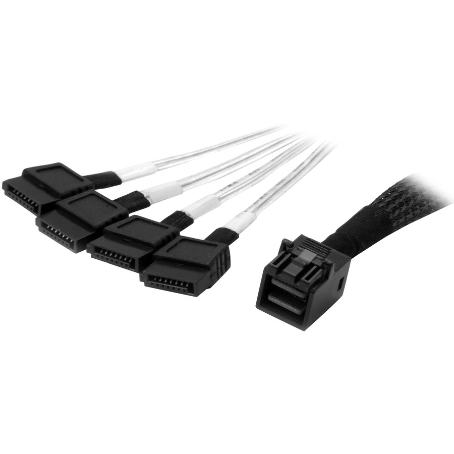 kkk様 StarTech.com 1m Internal Mini SAS to SATA Cable - SFF-8643