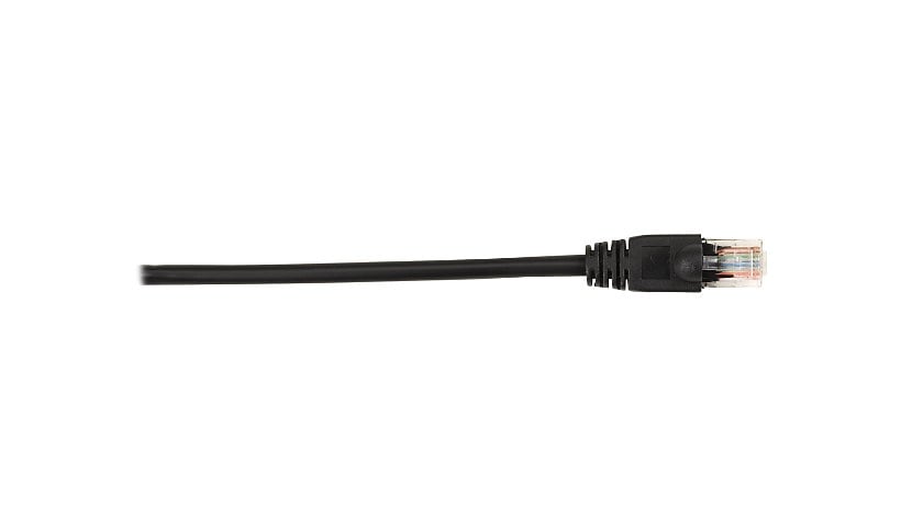 Black Box 2ft Cat6 UTP Ethernet Patch Cable Black PVC Snagless 2' 25-Pack