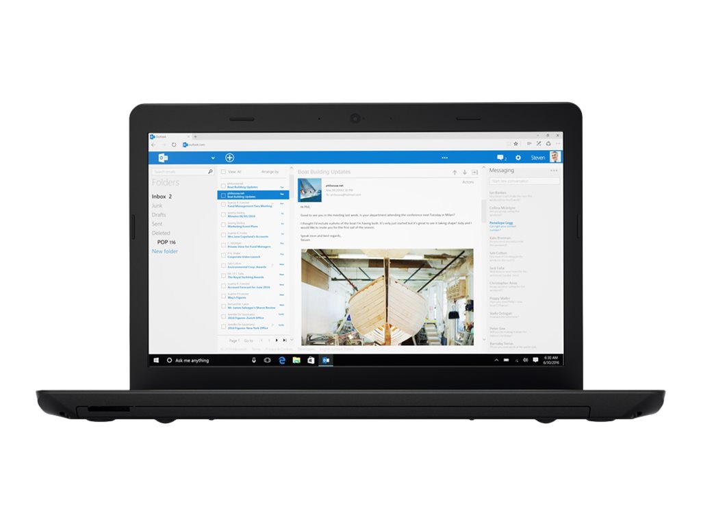 Lenovo ThinkPad E575 - 15.6" - A10 9600P - 8 GB RAM - 500 GB HDD