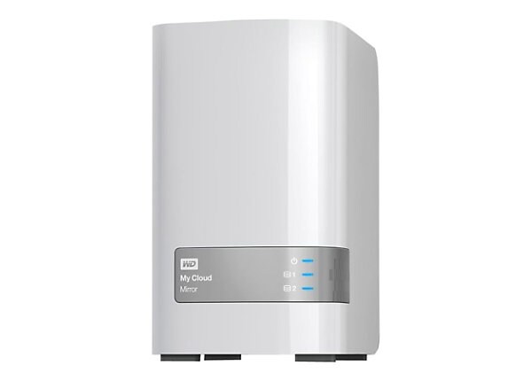 WD My Cloud Mirror Gen 2 WDBWVZ0060JWT - personal cloud storage device - 6 TB