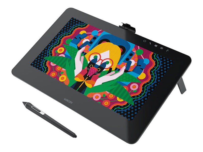 Wacom Cintiq Pro DTH-1320 - digitizer - USB, DisplayPort - dark gray