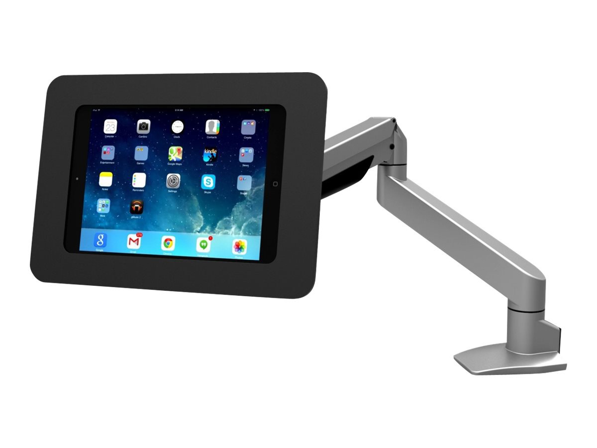 Compulocks Rokku Reach - iPad 9.7" / Galaxy Tab A 9.7" / S2 9.7" / S3 9.7" Counter Top Articulating Arm - Black -