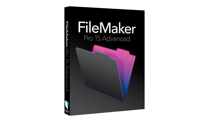 FileMaker Pro Advanced (v. 15) - license (2 years) - 1 license