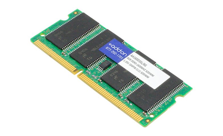 8gb hot sale 1600mhz sodimm