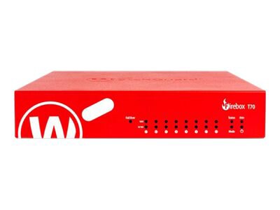 WatchGuard Firebox T70 - security appliance - with 3 years Security Suite
