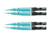 Panduit Opti-Core patch cable - 17 m - aqua