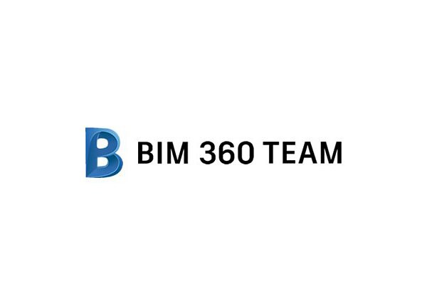 Autodesk BIM 360 Team - New Subscription (annual) + Basic Support - 1 seat