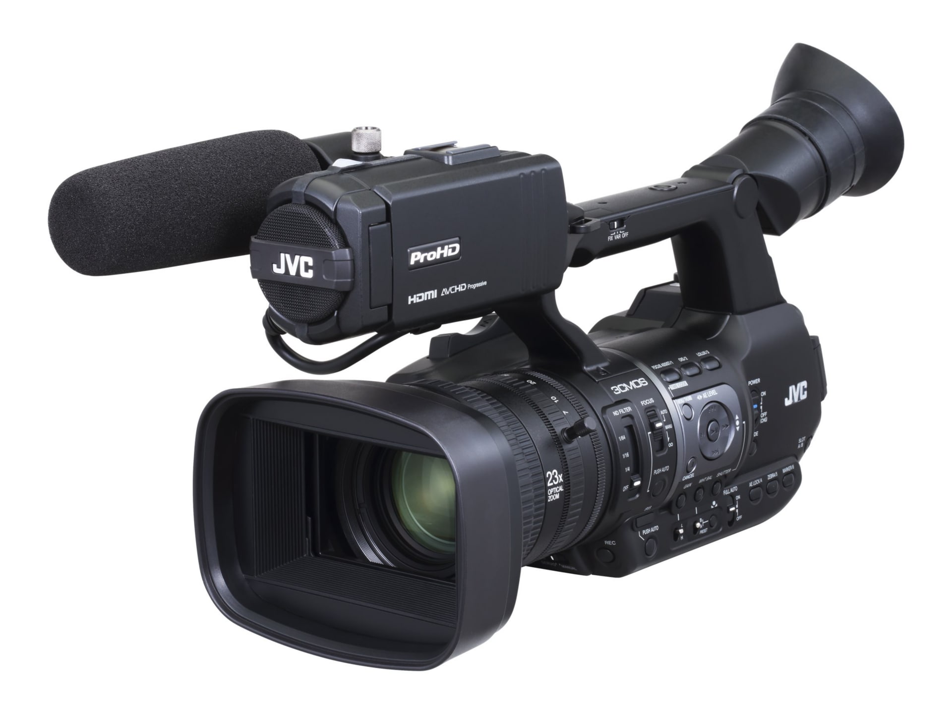 JVC ProHD GY-HM660U - camcorder - Fujinon - storage: flash card