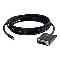 C2G 10ft Mini DisplayPort to Single Link DVI-D Cable - Black - M/M - TAA -