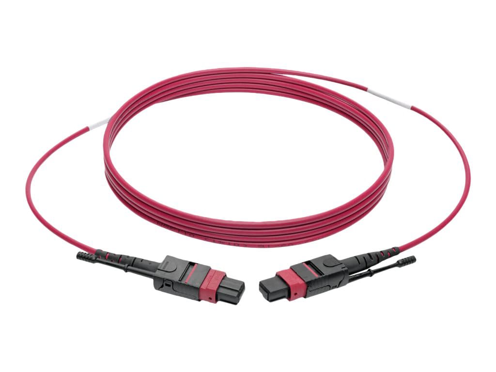 Tripp Lite 2M MTP MPO Multimode Patch Cable 12 Fiber 40/100Gb OM4 50 CMP