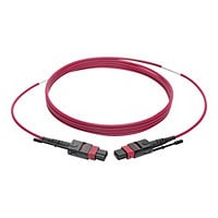 Tripp Lite 3M MTP MPO Multimode Patch Cable 12 Fiber 40Gb OM4 50/ 125 CMP