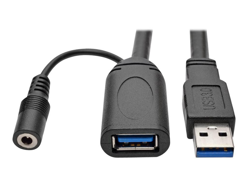 Eaton Tripp Lite Series USB 3.0 SuperSpeed Active Extension Repeater Cable (USB-A M/F), 20M (65.61 ft.) - USB extension