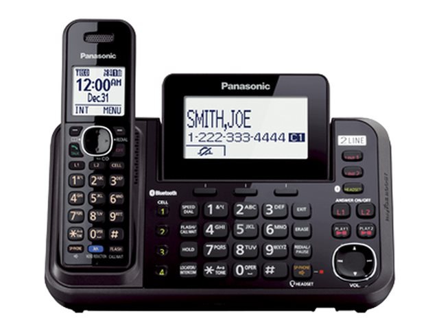 Thumbnail 2 of 2 for Panasonic KX-TG9541 - cordless phone - answering system - with Bluetooth interface with caller ID/call waiting