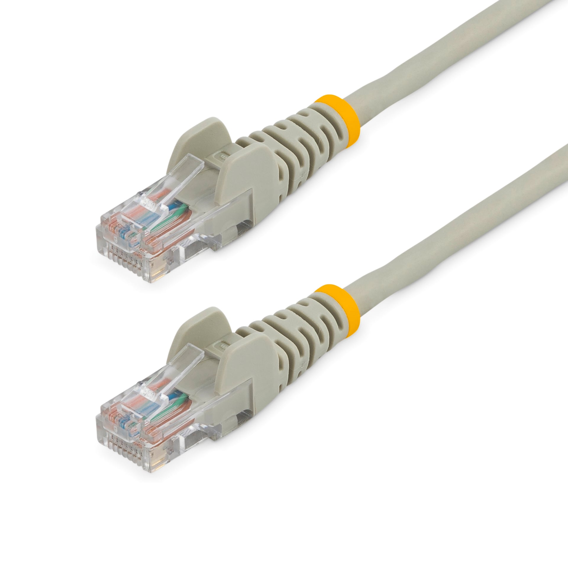 StarTech.com 1 ft Gray Snagless Cat5e UTP Patch Cable