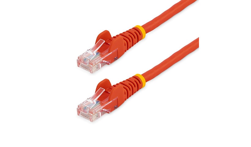 StarTech.com Cat5e Ethernet Cable 30 ft Red - Cat 5e Snagless Patch Cable