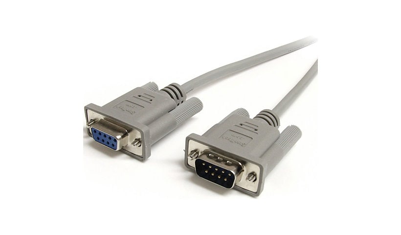 StarTech.com 25 ft Straight Through Serial Cable - DB9 M/F - Serial cable - DB-9 (M) - DB-9 (F) - 7.6 m
