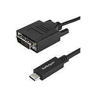 StarTech.com 3ft (1m) USB-C to DVI Cable - USB Type-C to DVI Adapter Cable