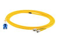 Proline 3m FC (M)/LC (M) Straight Yellow OS2 Duplex OFNR SMF Patch Cable