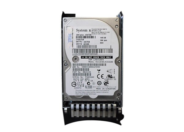 Lenovo - hard drive - 146.8 GB - SAS