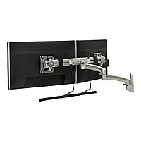 Chief Kontour K2W Wall Dual Monitor Mount - For Displays 10-24" - Silver