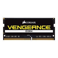 CORSAIR Vengeance - DDR4 - kit - 16 GB: 2 x 8 GB - SO-DIMM 260-pin - 2400 MHz / PC4-19200 - unbuffered