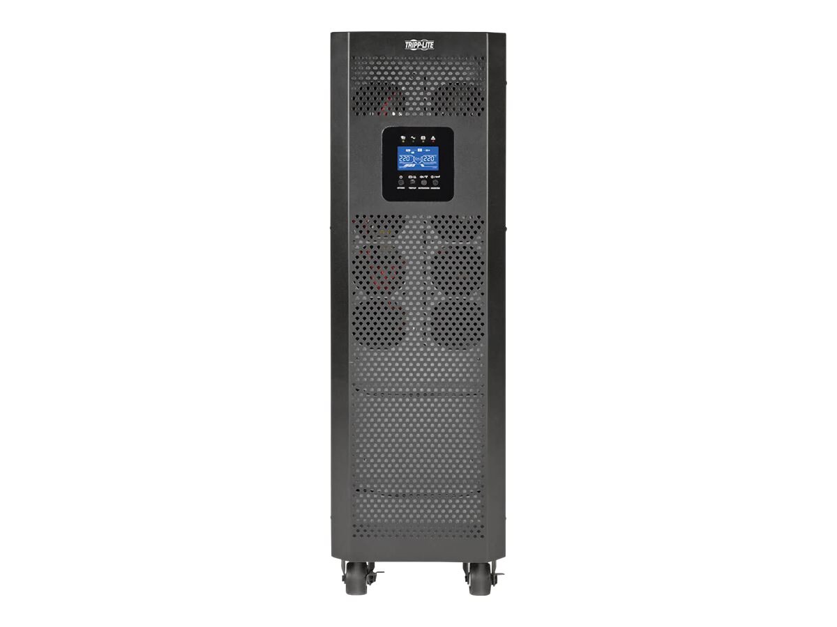Tripp Lite SmartOnLine SVTX Series 3-Phase 380/400/415V 10kVA 9kW On-Line Double-Conversion UPS, Tower, Extended Run,