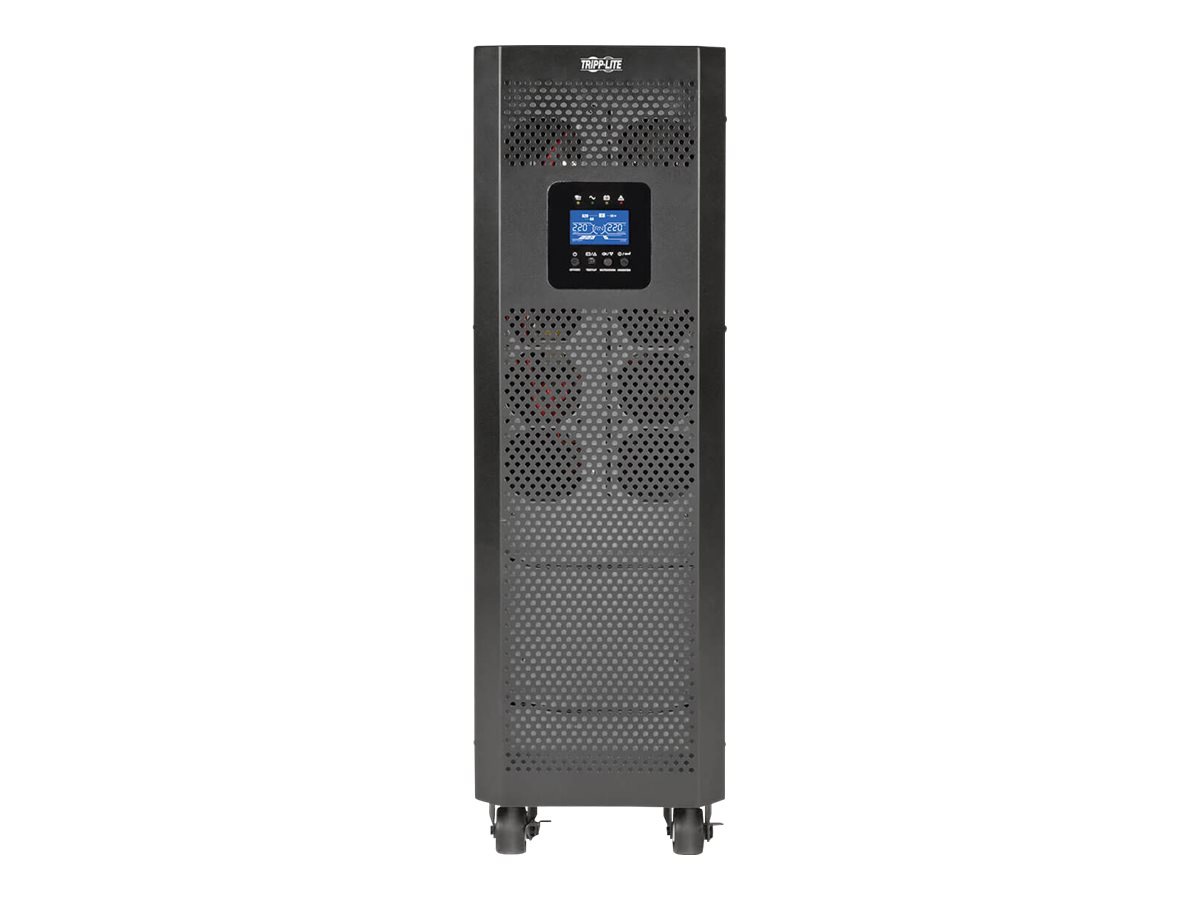 Tripp Lite SmartOnLine SVTX Series 3-Phase 380/400/415V 10kVA 9kW On-Line Double-Conversion UPS, Tower, Extended Run,