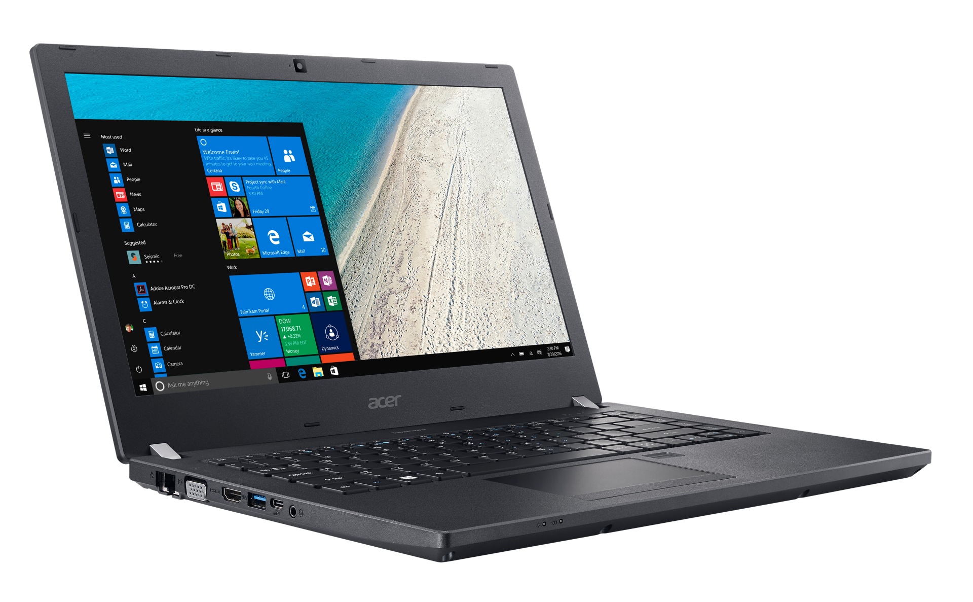 Acer TravelMate P459-M-58F7 - 15.6" - Core i5 6200U - 8 GB RAM - 256 GB SSD - US International