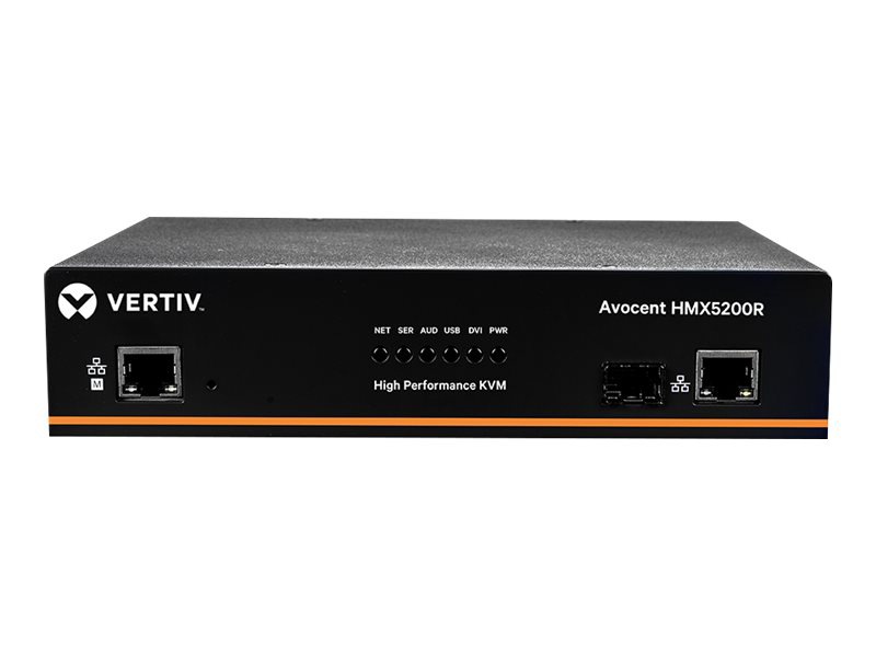 Vertiv Avocent HMX RX 5200R High Performance KVM Receiver, Dual DVI-D, USB