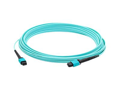 Proline 7m MPO (F)/MPO (F) 12-Strand Aqua OM4 Straight OFNR Patch Cable