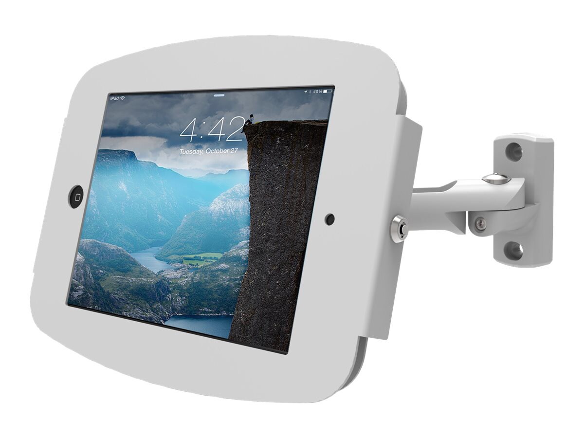 Compulocks Space Swing Arm iPad 12.9" Wall Mount White - enclosure - Anti-T