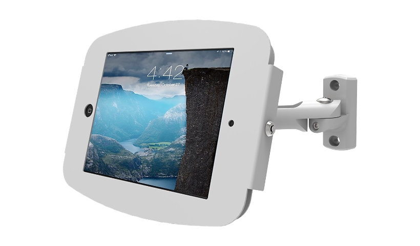 Compulocks Space Swing Arm iPad 12.9" Wall Mount White - enclosure - Anti-T