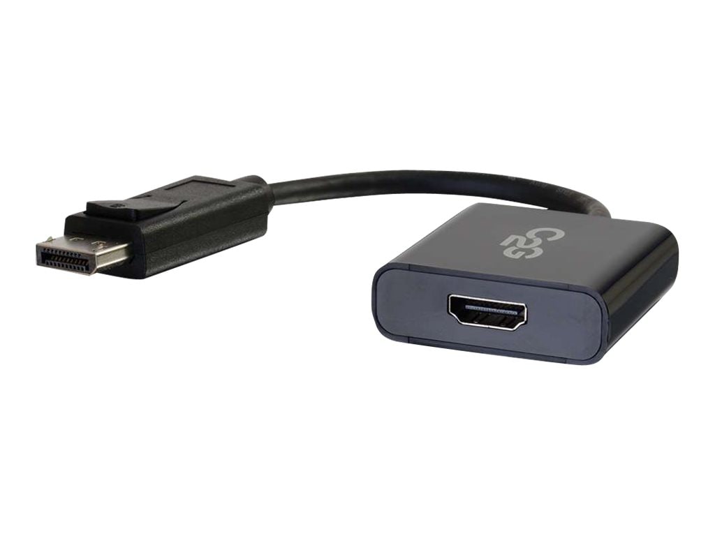 C2G Displayport to HDMI Active Adapter - DP to HDMI Adapter - 4K 30Hz - Black - M/F