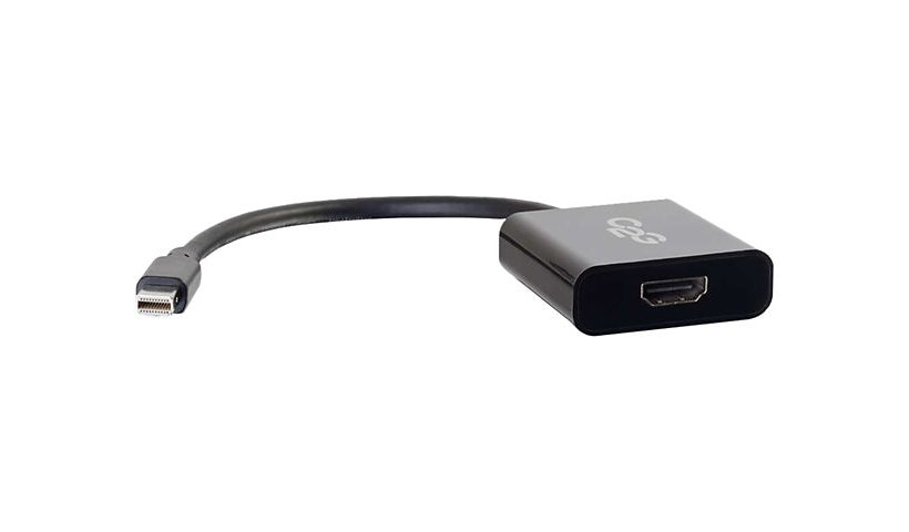 C2G Mini DisplayPort to HDMI Active Adapter Converter - Black - M/F