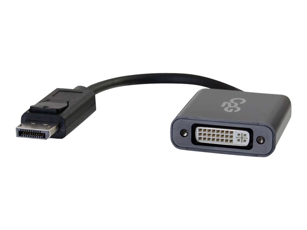 C2G DisplayPort to DVI-D Adapter - DP to DVI D Adapter - Black - M/F
