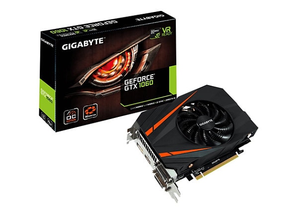 Gigabyte GeForce GTX 1060 Mini ITX OC 6G - OC Edition - graphics card - GF GTX 1060 - 6 GB