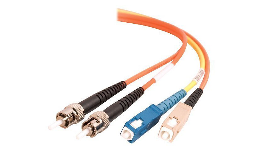 C2G OM1 SC/ST 62.5/125 Mode-Conditioning Fiber Optic Patch Cable - mode con