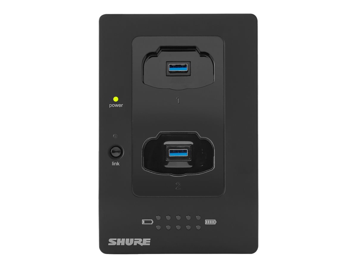 Shure MXWNCS2 charging stand - + AC power adapter