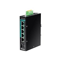 TRENDnet TI-PG541I - switch - 6 ports - managed - TAA Compliant