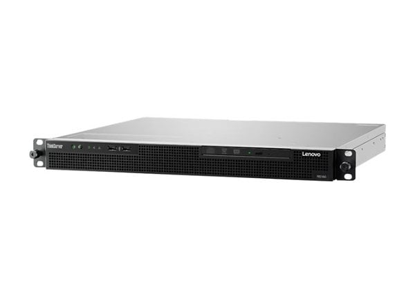Lenovo ThinkServer RS160 - rack-mountable - Xeon E3-1270V5 3.6 GHz - 8 GB - 0 GB