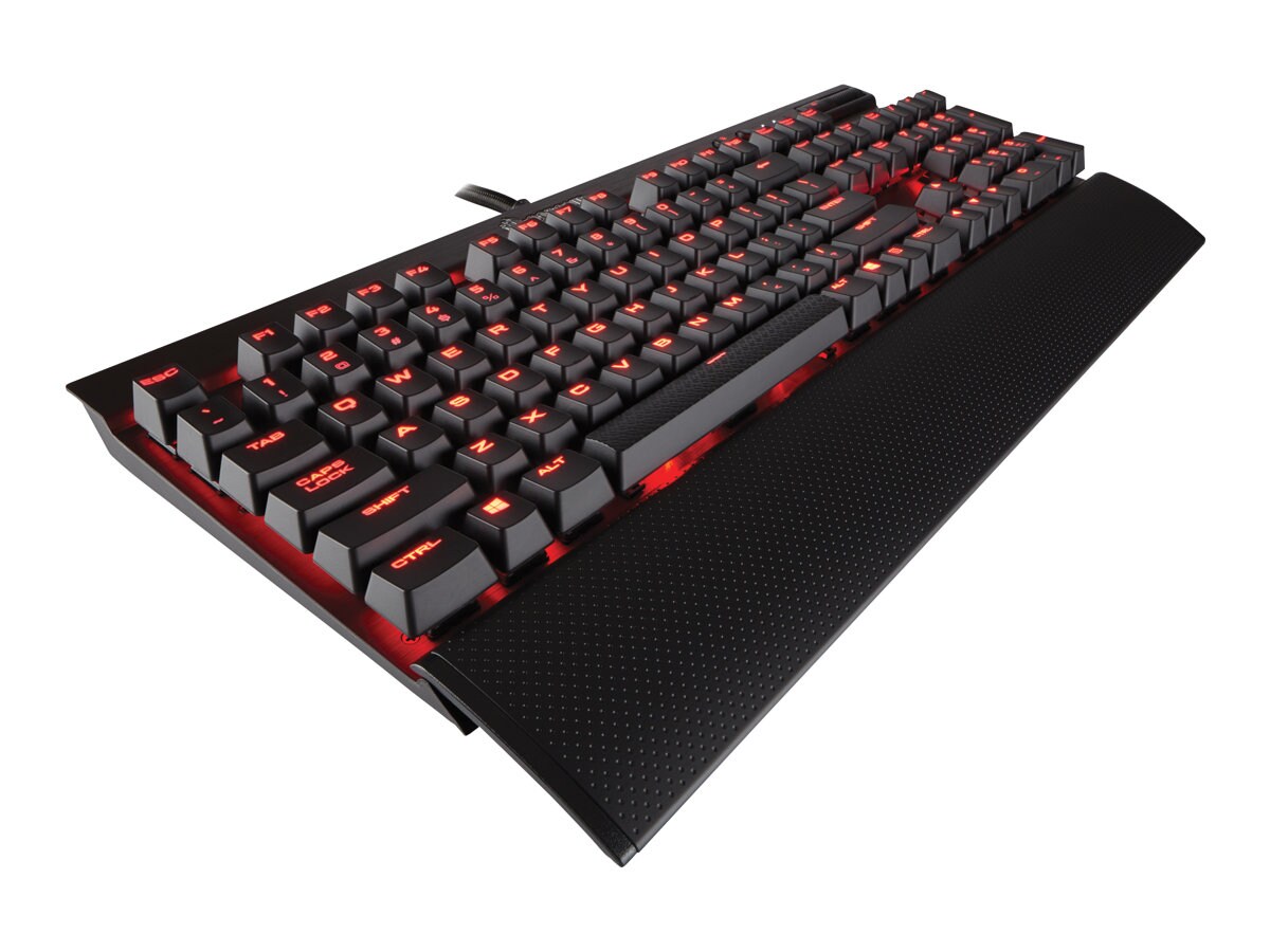CORSAIR Gaming K70 LUX Mechanical - keyboard - English - US - anodized brus