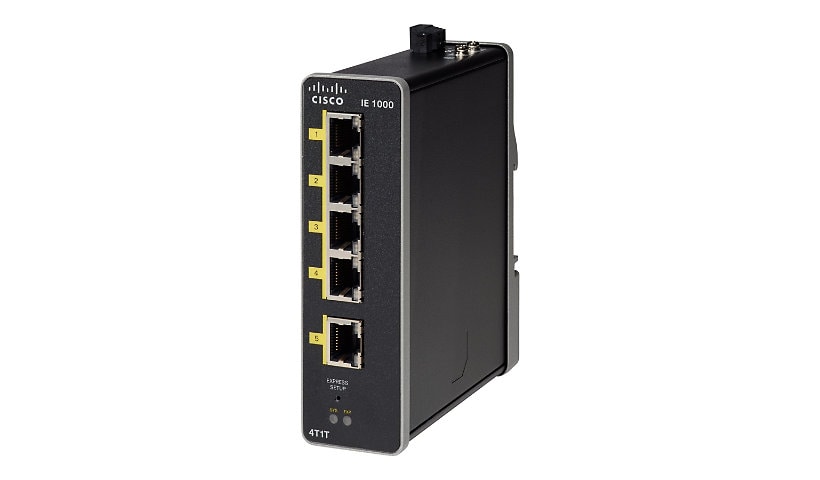 Cisco Industrial Ethernet 1000 Series - switch - 5 ports - managed