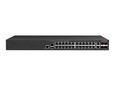 ICX7150-24 - Switch d'accès niveau 3, 24 ports Gigabit Ethernet, 2 uplinks  RJ45, 4 uplinks SFP upgradables, rackable 19