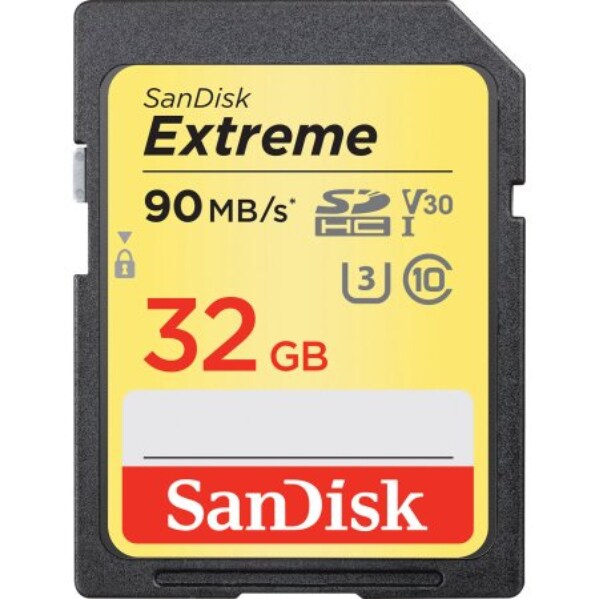 SanDisk Extreme - flash memory card - 32 GB - SDHC UHS-I