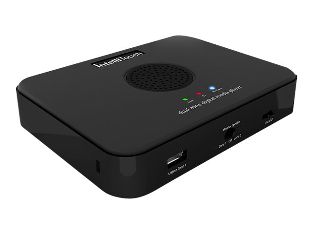 IntelliTouch Dual Zone Network Audio Player SBX announcement unit