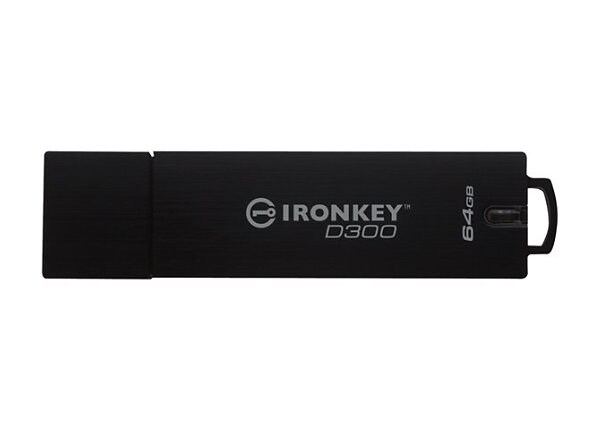 IronKey D300 - USB flash drive - 64 GB